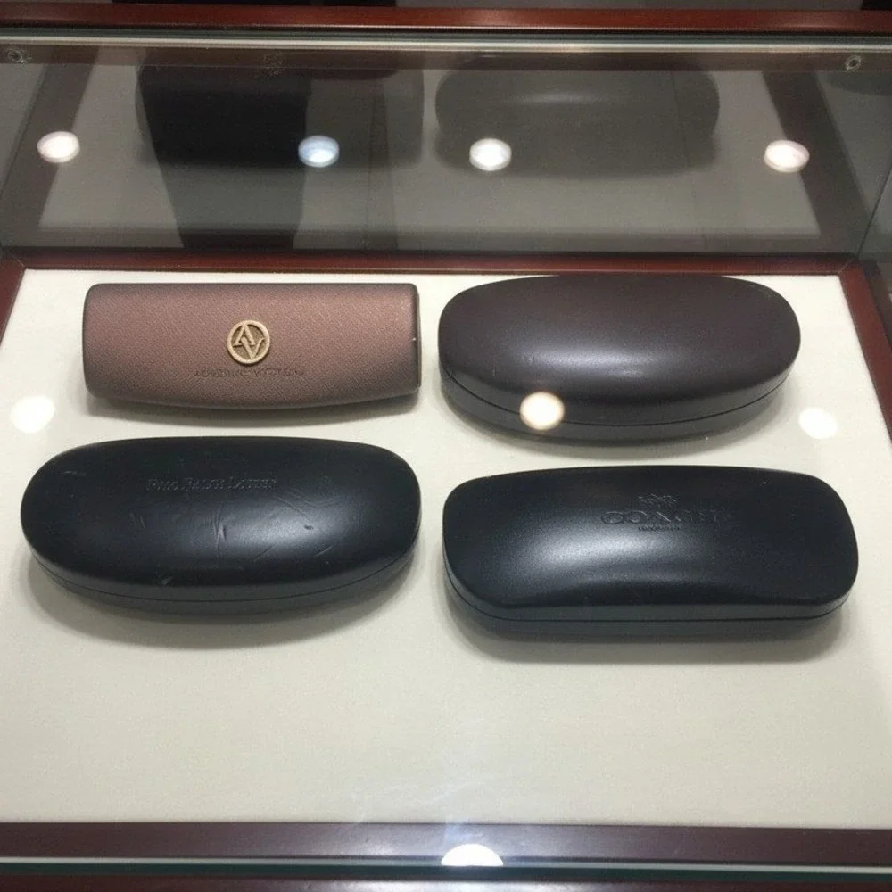Coach Polo Ralph Lauren Adrienne Vittadini Eyewear‎ Cases, Set of 4, Mixed Lot